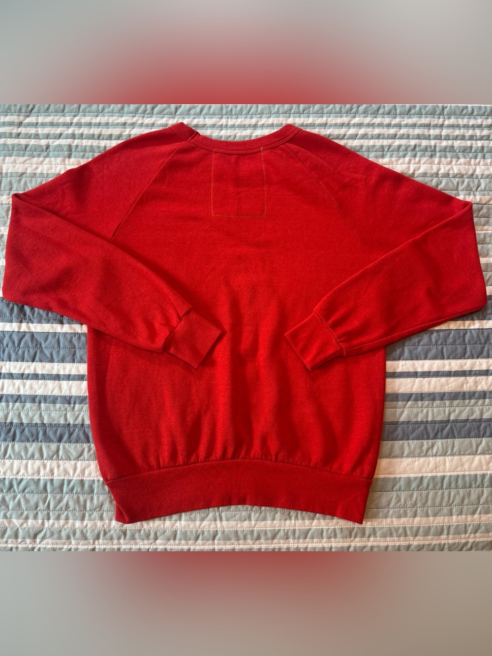 EUC Aviator Nation Red Bolt Sweatshirt - Picture 2 of 3